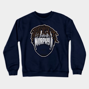 Byron Murphy II Seattle Player Silhouette Crewneck Sweatshirt